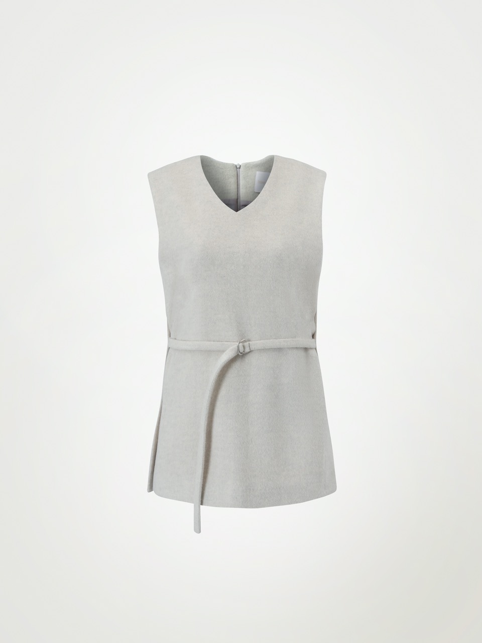 4W Premium Wool Vest - Ivory