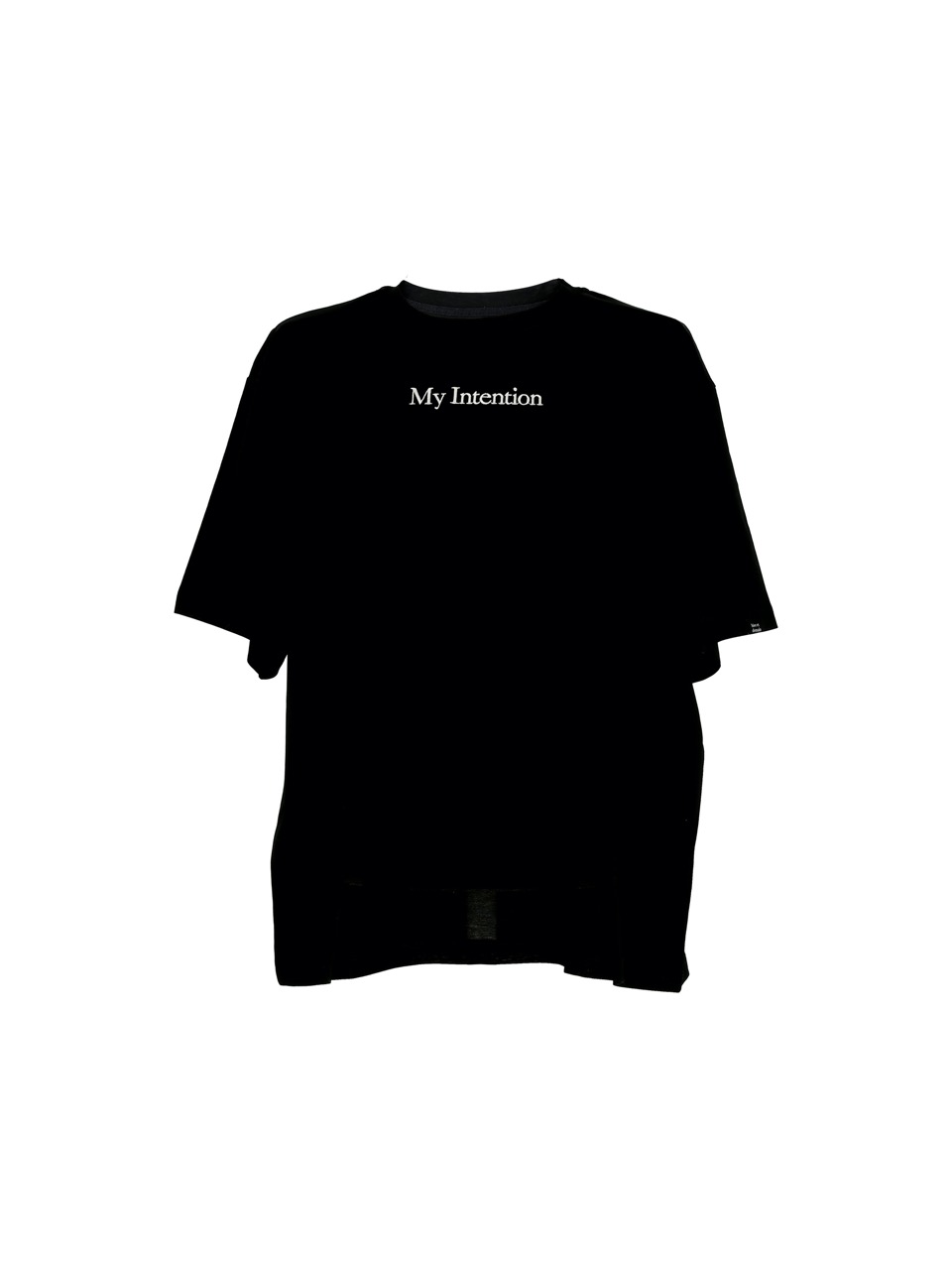 5S Supima cotton silket T-Shirt - Black