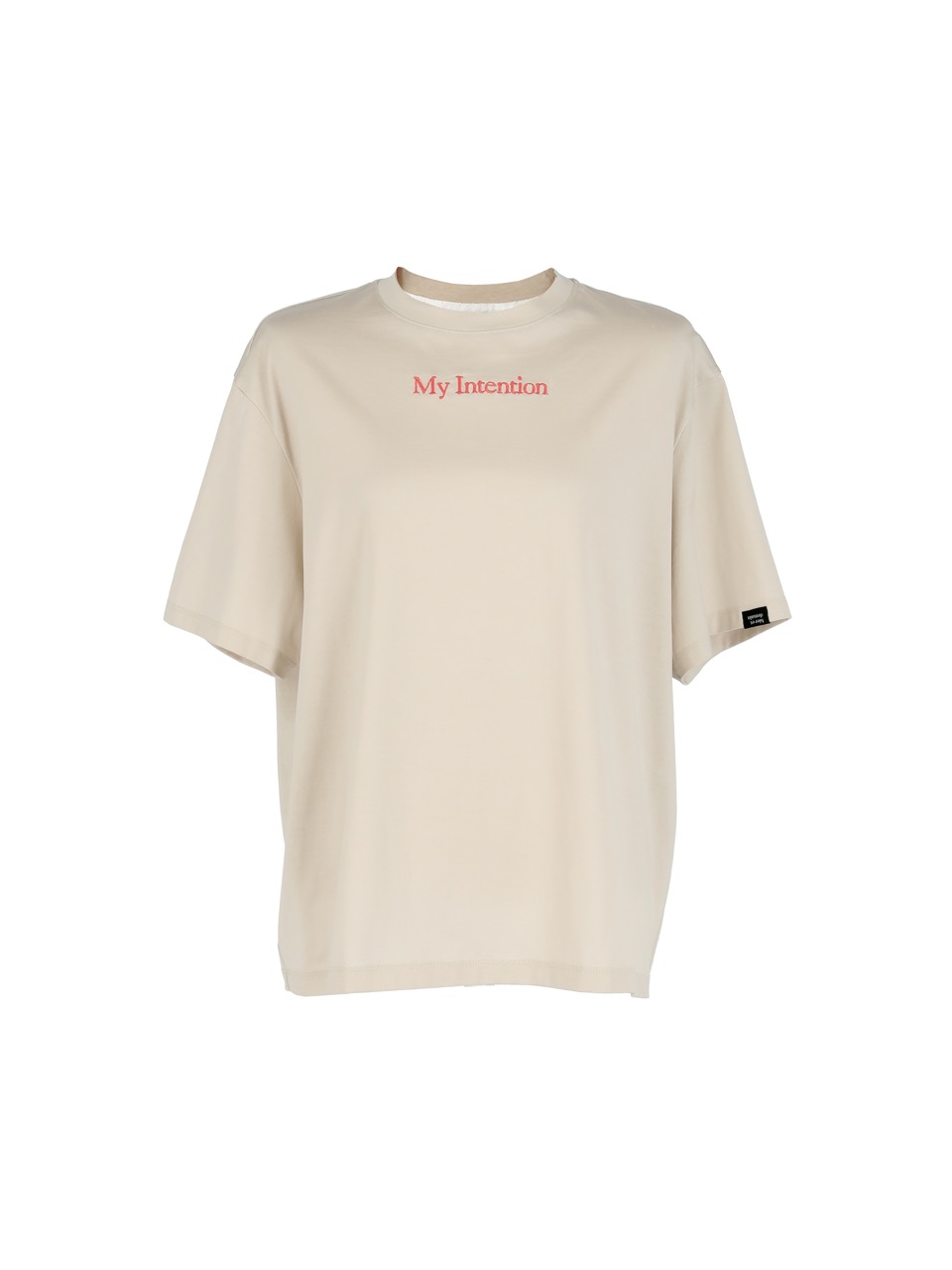 5S Supima cotton silket T-Shirt - Ivory